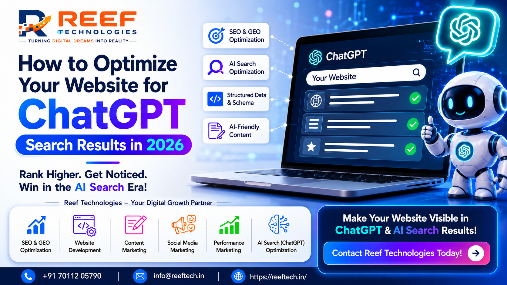 How to Optimize Your Website for ChatGPT Search Results in 2026